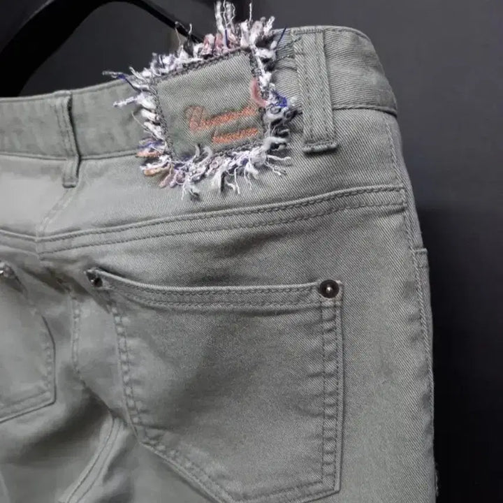 [BUNJANG] RUSSO Straight Fit Cropped Denim Pants / 새 RUSSO 루쏘 일자핏 9부 데님팬츠 27