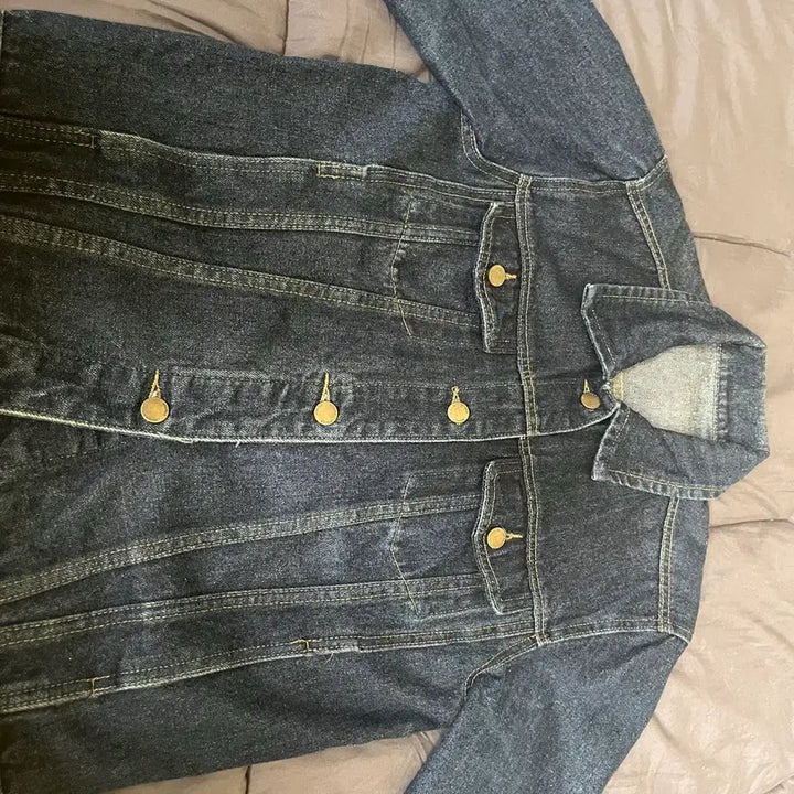 [BUNJANG] 66Girls Denim Jacket / 육육걸즈 청자켓