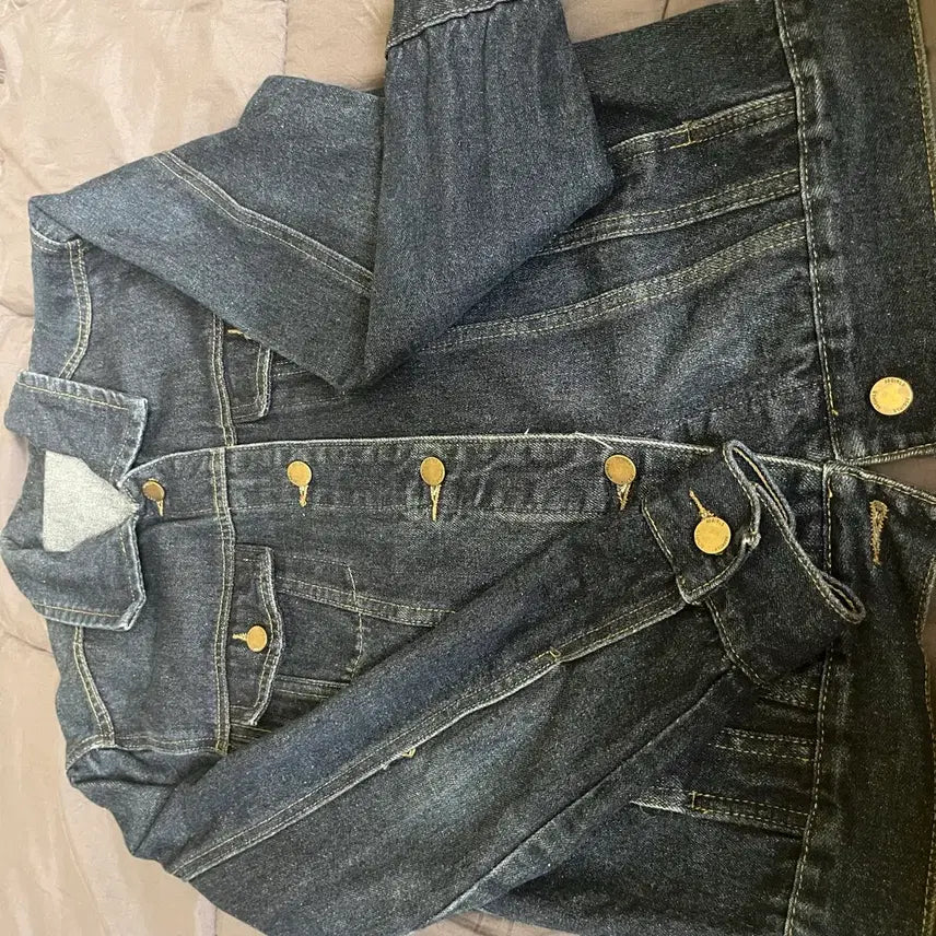 [BUNJANG] 66Girls Denim Jacket / 육육걸즈 청자켓