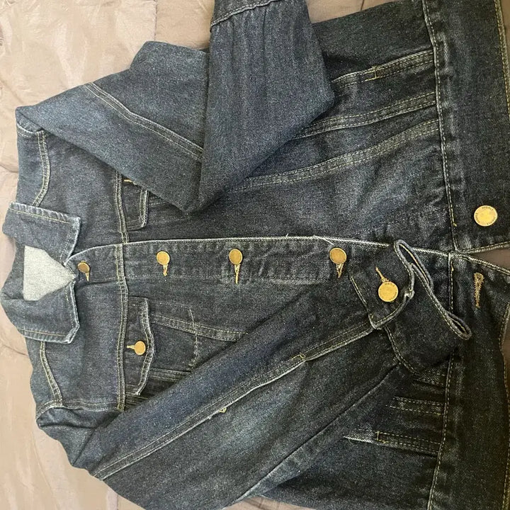 [BUNJANG] 66Girls Denim Jacket / 육육걸즈 청자켓