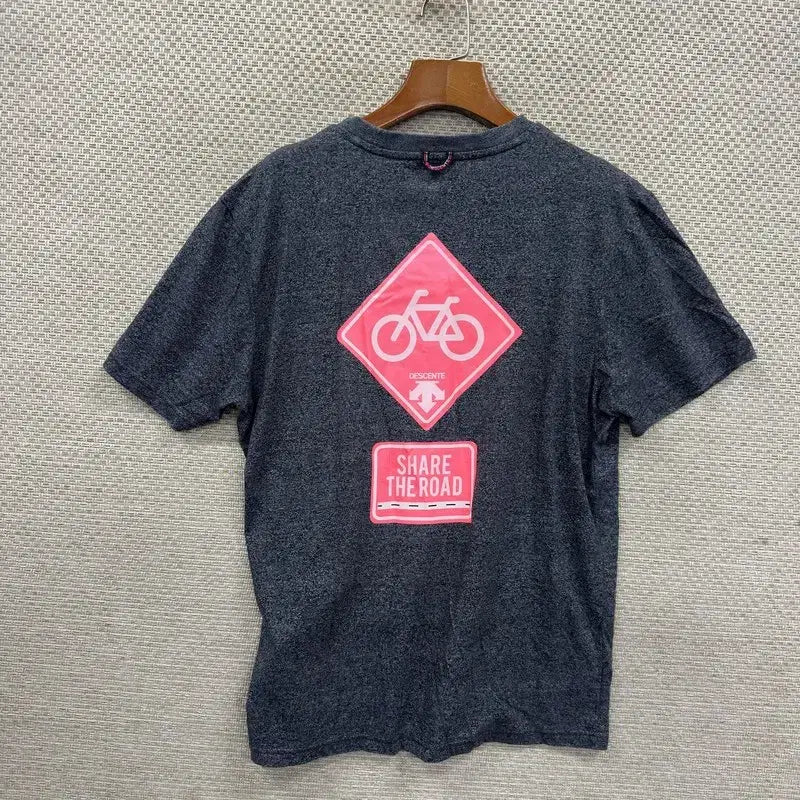[BUNJANG] Descente Printing T-shirt 105 / 데상트 프린팅 반팔티 105 A10003