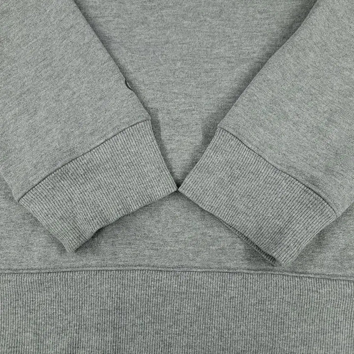 [BUNJANG] Calvin Klein Performance Cotton Blend Sweatshirt / 캘빈클라인 퍼포먼스 그레이 블랙 배색 스펠아웃 로고 암로고 코튼블렌드 맨