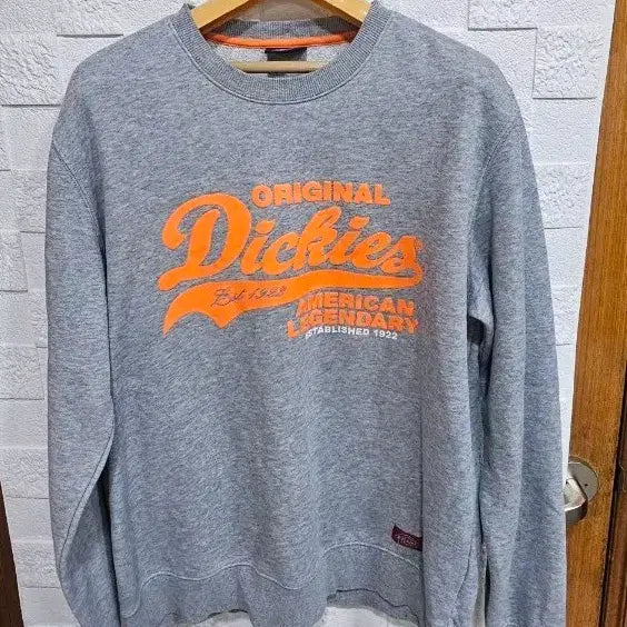 [BUNJANG] Dickies Gray Crewneck Sweatshirt XL / 디키즈 회색 맨투맨 티셔츠 XL 기모