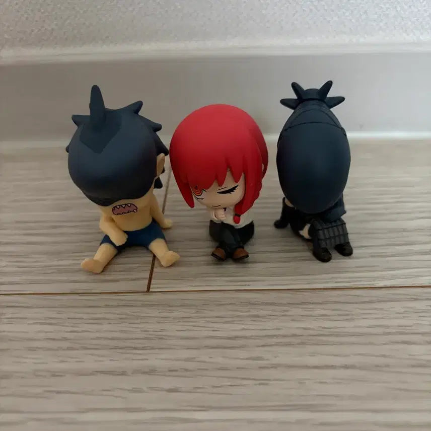 [BUNJANG] Chainsaw Man Shoulder-Bump Gacha 3-Piece Bundle Set / 체인소맨 어깨쿵 가챠 3종 일괄 팝니다.