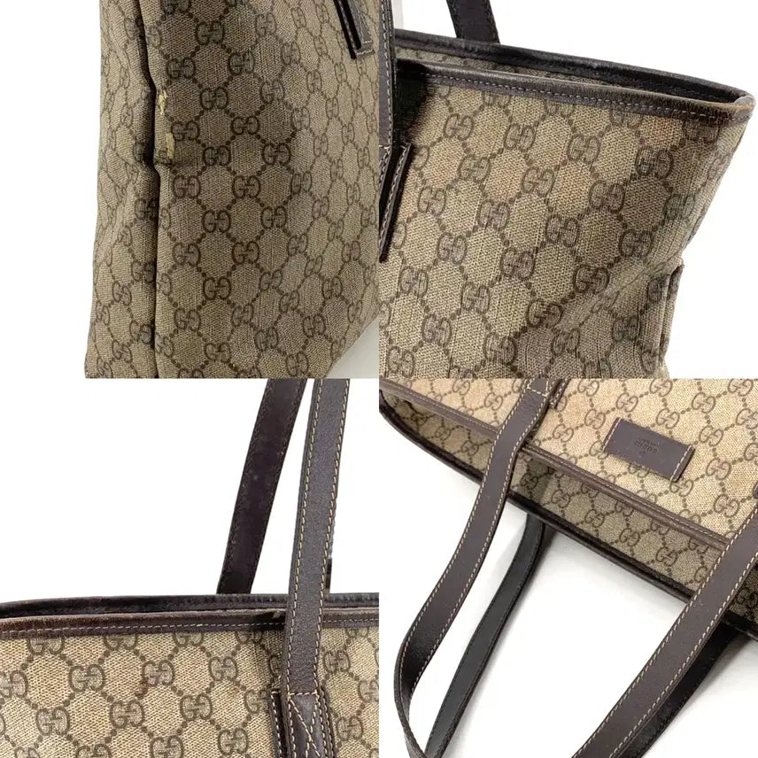 [BUNJANG] Gucci PVC Shopper Shoulder Bag / 구찌 PVC 쇼퍼백 숄더백 211137