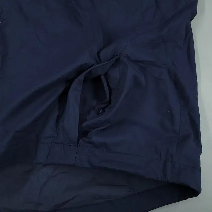 [BUNJANG] Nike Navy Swoosh Reflective Raglan Ripstop Hooded Nylon Jacket / 나이키 네이비 스우시 로고 리플렉티브 레글런 립스탑 후드 나일론 초경량