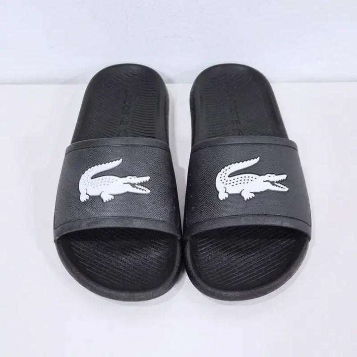 [BUNJANG] Lacoste Black Slippers / 라코스테 슬리퍼 235-240mm