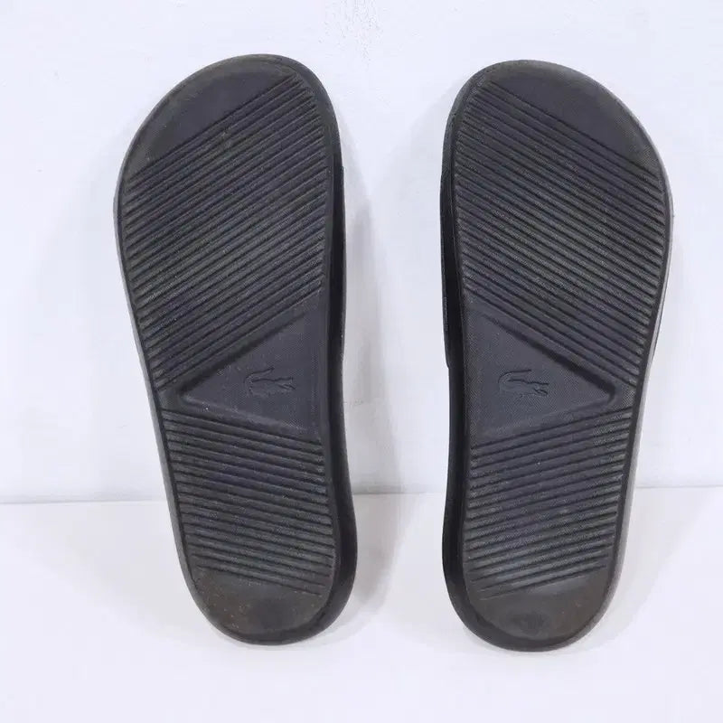 [BUNJANG] Lacoste Black Slippers / 라코스테 슬리퍼 235-240mm