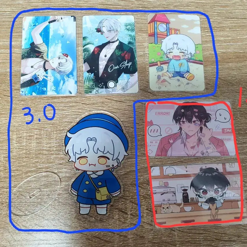 [BUNJANG] Cycode Jamjey Photocard Acrylic Set / (급전/가격인하) 싸이코드 늦잠 감제이 포토카드 아크릴