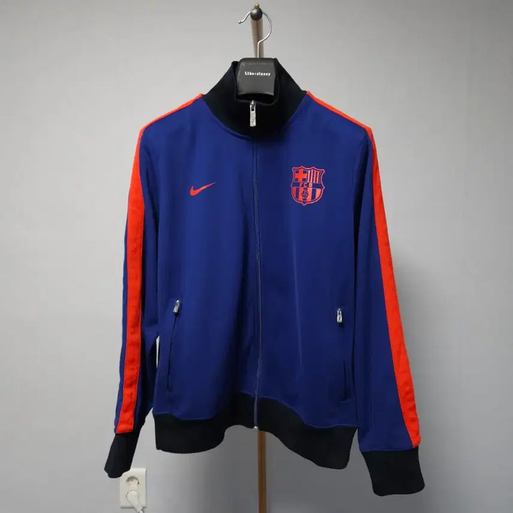 [BUNJANG] Nike FC Barcelona Track Jacket / 100 ) 레어템 나이키 FC 바르셀로나 트랙 자켓