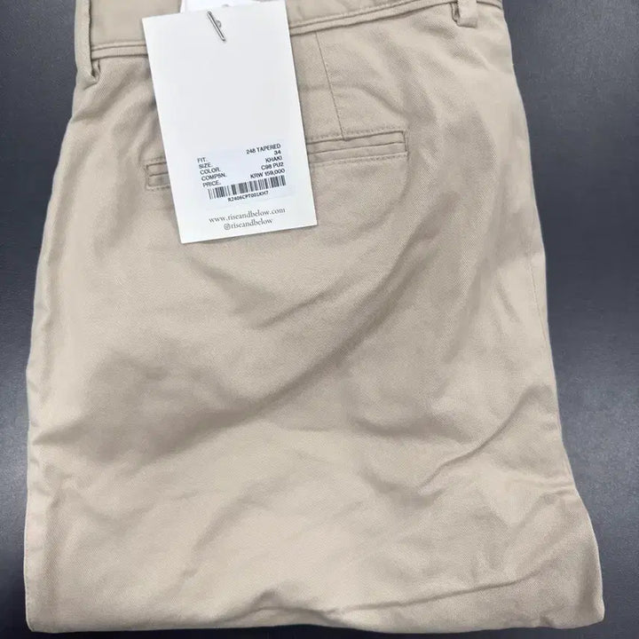 [SOLD OUT] (새상품) 라이즈앤빌로우 248 치노 카키 34