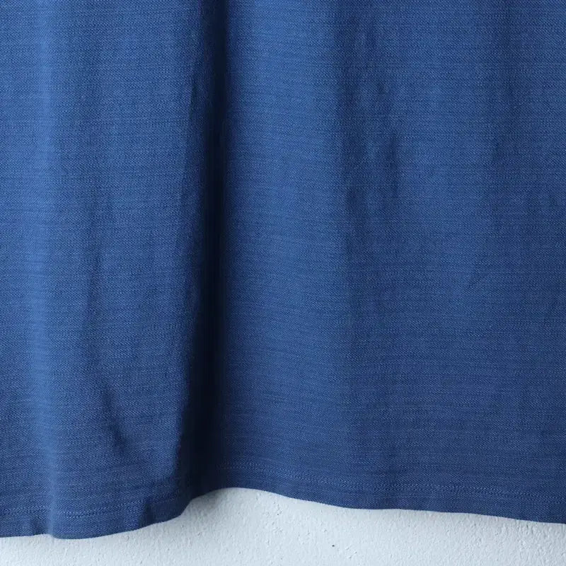 [BUNJANG] Calvin Klein Small Logo Polo T-Shirt / (M-L) 캘빈클라인 반팔 카라 티셔츠 스몰로고 블루 놈코어-184D9
