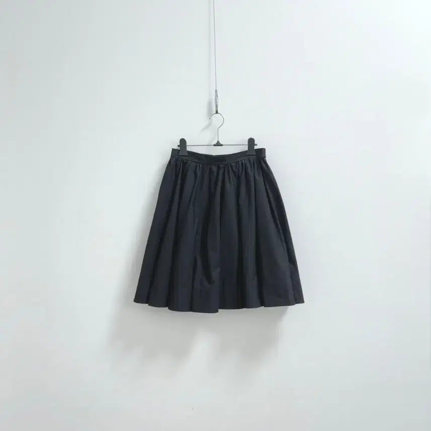 [BUNJANG] COS Black Cotton Midi Skirt / 코스 블랙 코튼 미디 스커트