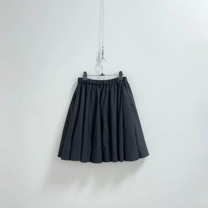 [BUNJANG] COS Black Cotton Midi Skirt / 코스 블랙 코튼 미디 스커트