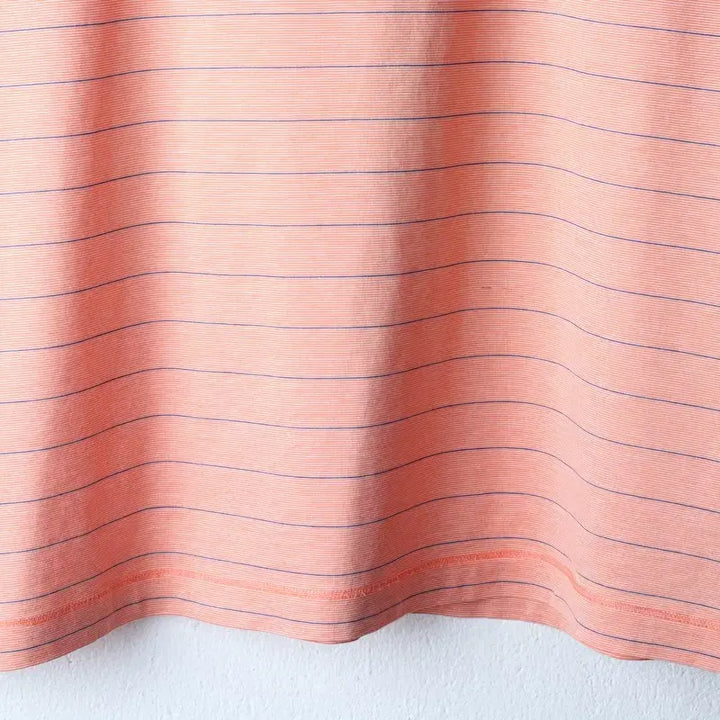 [BUNJANG] Hugo Boss Striped Polo Shirt / (M-L) 휴고보스 반팔 카라 티셔츠 스트라이프 오렌지 놈코어-184DB