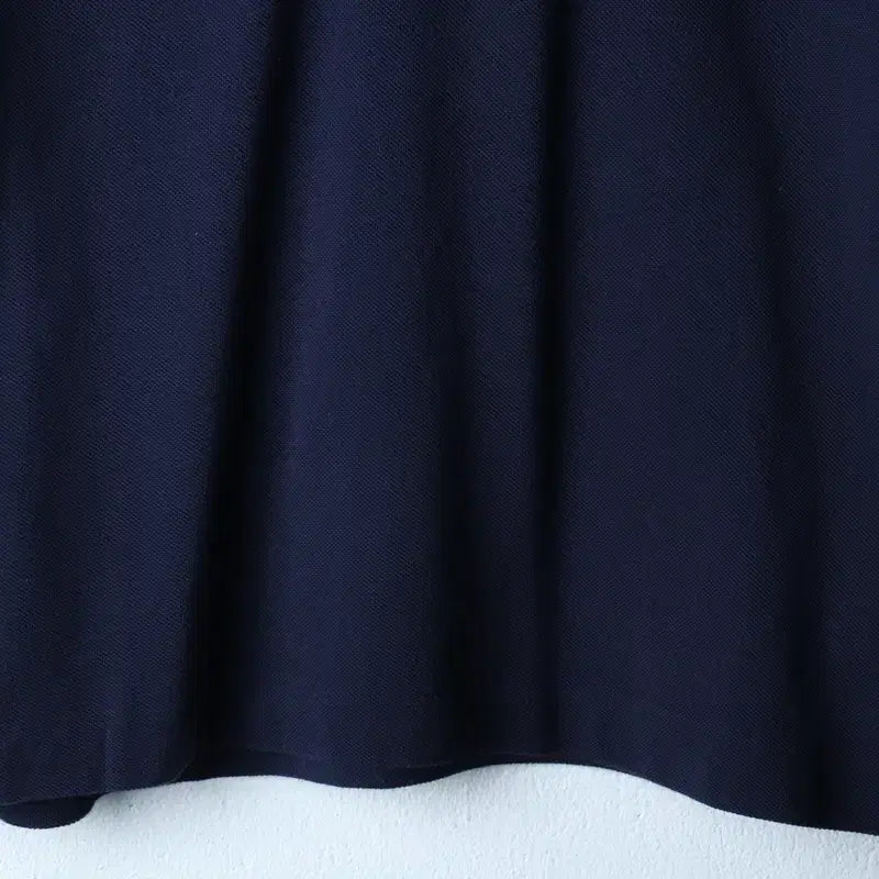 [BUNJANG] Lacoste Small Logo Navy Polo T-shirt / (XS-S) 라코스테 반팔 카라 티셔츠 스몰로고 네이비 놈코어-184DD