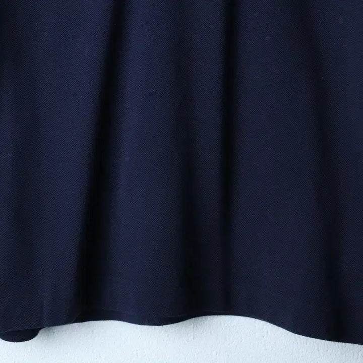 [BUNJANG] Lacoste Small Logo Navy Polo T-shirt / (XS-S) 라코스테 반팔 카라 티셔츠 스몰로고 네이비 놈코어-184DD