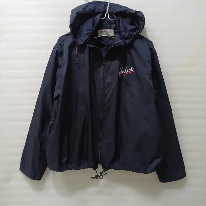 [BUNJANG] Samsung C&amp;T Ettresesil Lightweight Hooded Windbreaker Jacket (Dark Navy) / 삼성물산 에뜨르세실 골프 일상 경량 후드 바람막이 여성 S ~M 사랑봉봉