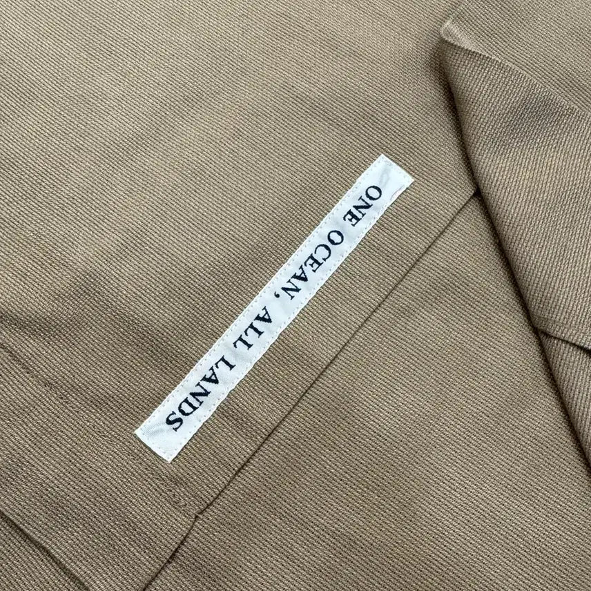 [BUNJANG] Nanamica Open Collar Panama Short Sleeve Shirt Beige / [M][100] 나나미카 오픈카라 파나마 숏슬리브 셔츠 베이지