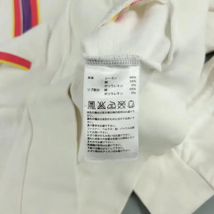 [BUNJANG] Adidas Neo Label JP White Pink Yellow Spellout Logo Jacket / 아디다스 네오라벨 JP 화이트 핑크 옐로우 배색 스펠아웃 로고 라이닝 레