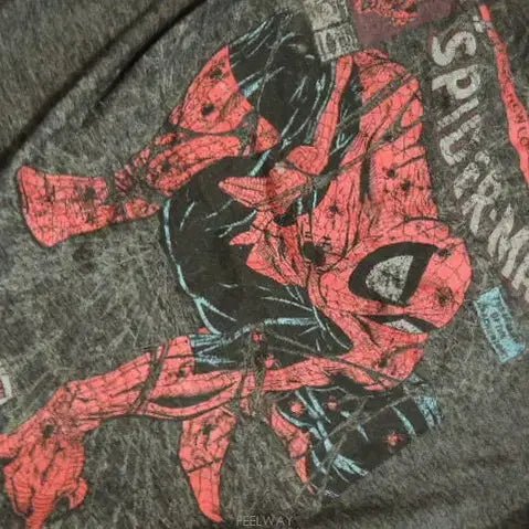 [BUNJANG] Marvel Spider-Man Vintage T-shirt XL / marvel 마블 빈티지 스파이더맨 티셔츠 XL 반품 57cm