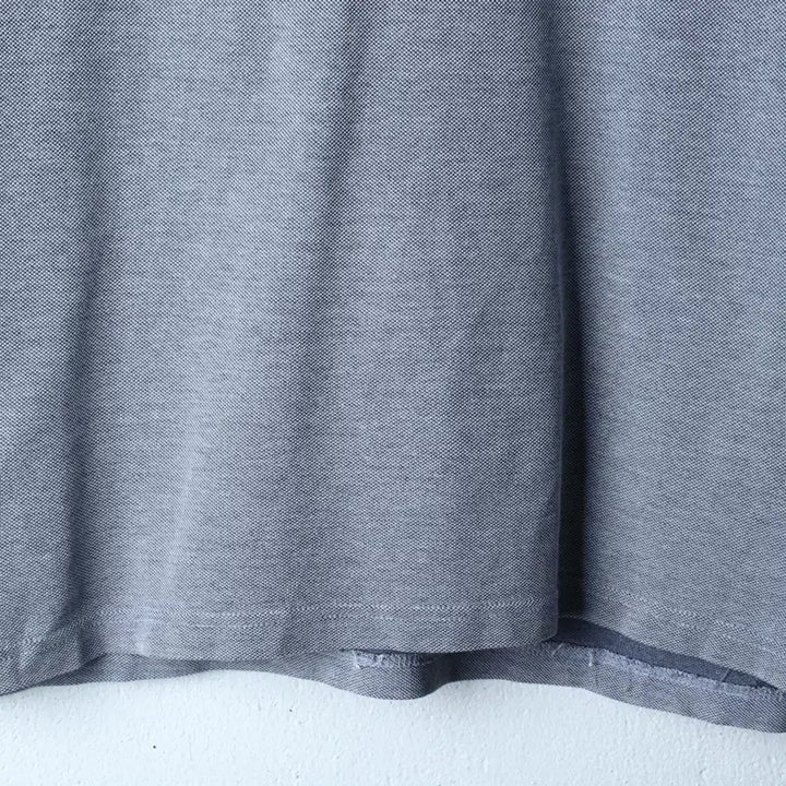 [BUNJANG] Tommy Hilfiger Gray Polo Shirt / (M-L) 타미힐피거 반팔 카라 티셔츠 그레이 무지 놈코어-184DF