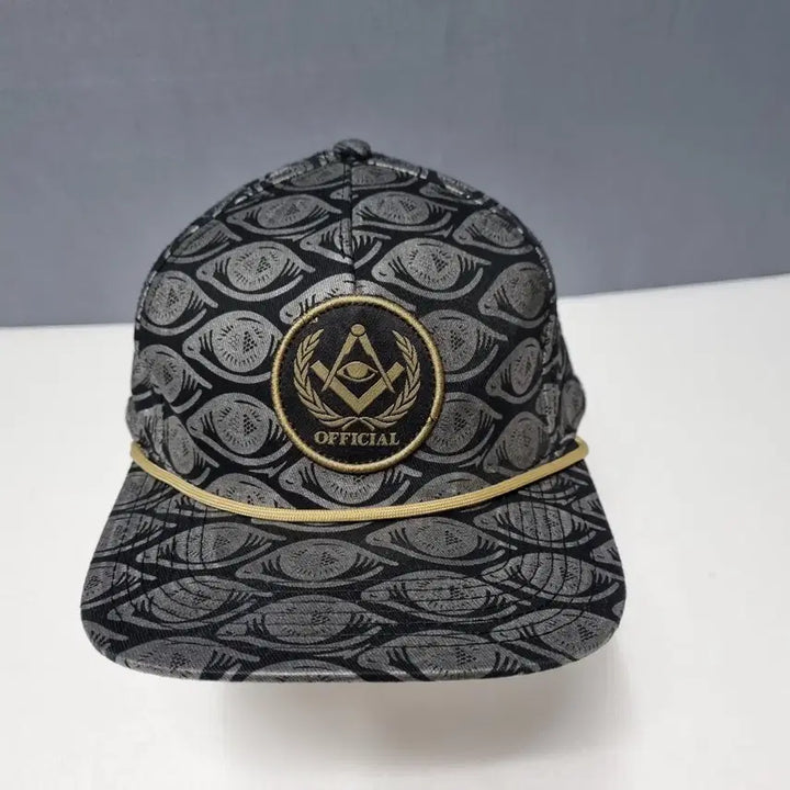 [BUNJANG] Official Eye Pattern Ball Cap / 오피셜 볼캡 남자프리ㅡ0424