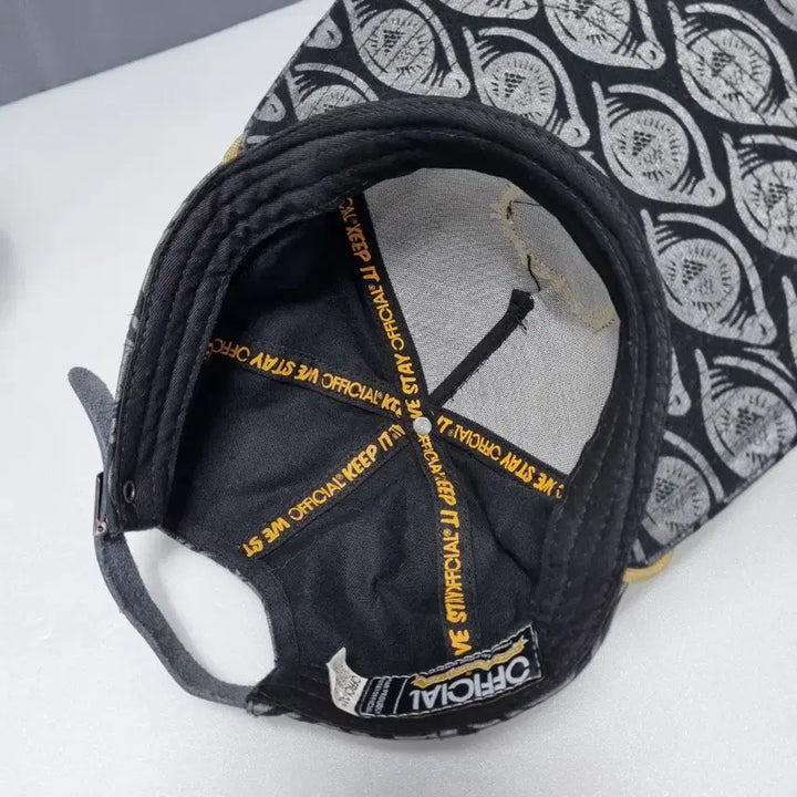 [BUNJANG] Official Eye Pattern Ball Cap / 오피셜 볼캡 남자프리ㅡ0424