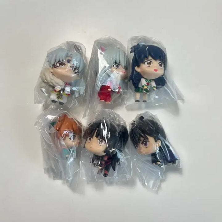[BUNJANG] Bandai Inuyasha Dangly Gashapon Full Set / 반다이 이누야사 대롱가챠 풀셋 전종 6종 일괄