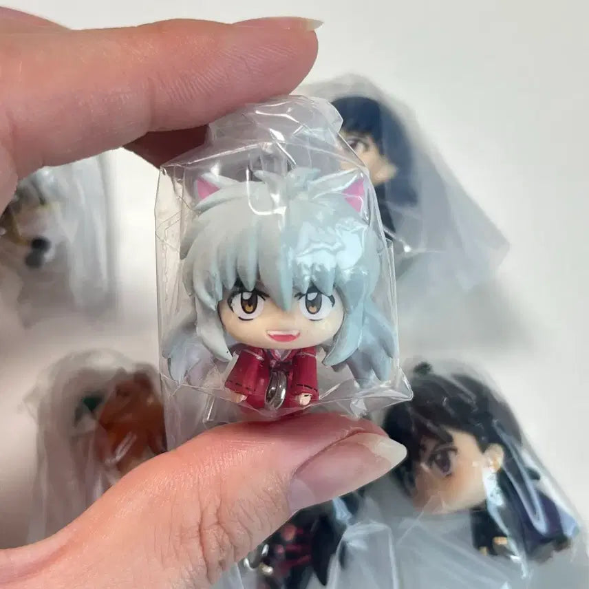 [BUNJANG] Bandai Inuyasha Dangly Gashapon Full Set / 반다이 이누야사 대롱가챠 풀셋 전종 6종 일괄