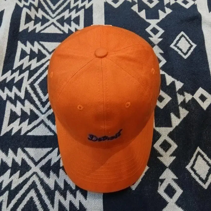 [BUNJANG] MLB Detroit Tigers Team Logo Cotton Baseball Cap / MLB 엠엘비 오렌지 디트로이트 타이거즈 팀 로고 코튼 볼캡 야구모자 F