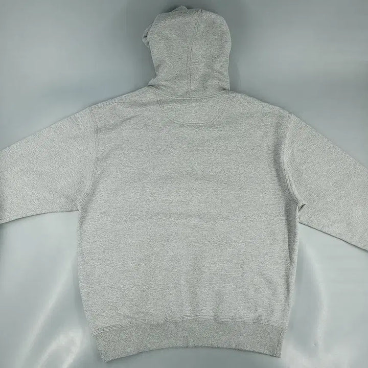 [SOLD OUT] 챔피온 그레이 톤톤 로고 기모 코튼블렌드 후드 티셔츠 MADE IN HO