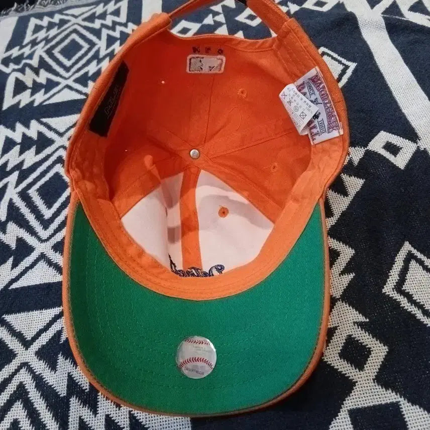 [BUNJANG] MLB Detroit Tigers Team Logo Cotton Baseball Cap / MLB 엠엘비 오렌지 디트로이트 타이거즈 팀 로고 코튼 볼캡 야구모자 F