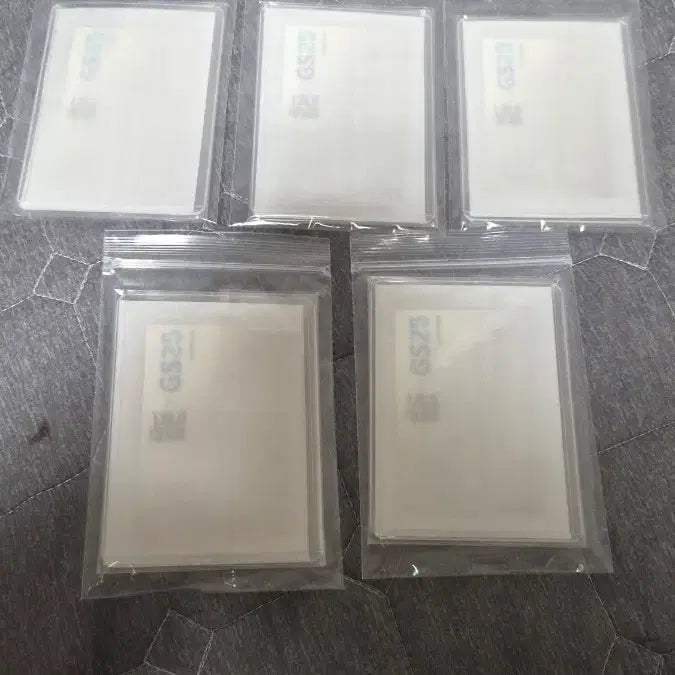 [SOLD OUT] gs콜라보  명일방주 엔드필드 5종 포토카드 일괄 세트(미개봉)
