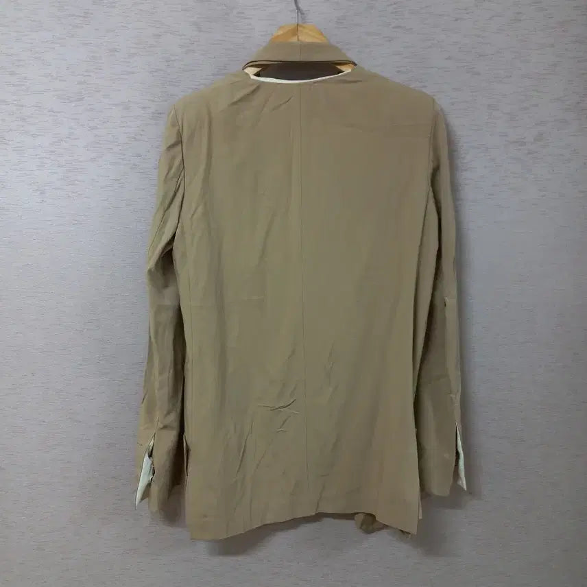 [BUNJANG] B4-24 Beige Silk Lined Jacket Women&