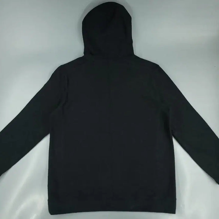 [SOLD OUT] 나이키 요가 블랙 스우시 로고 리플렉티브 드라이핏 코튼블렌드 후드 티셔츠