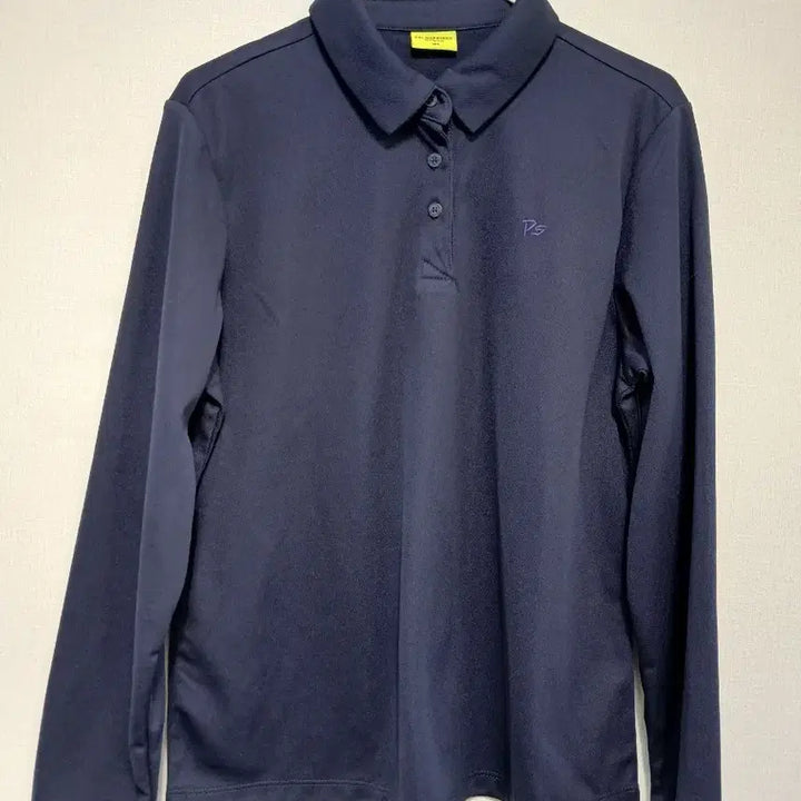 [BUNJANG] Palm Springs Navy Long Sleeve Polo Shirt / 팜스프링스 네이비 긴팔 폴로티셔츠