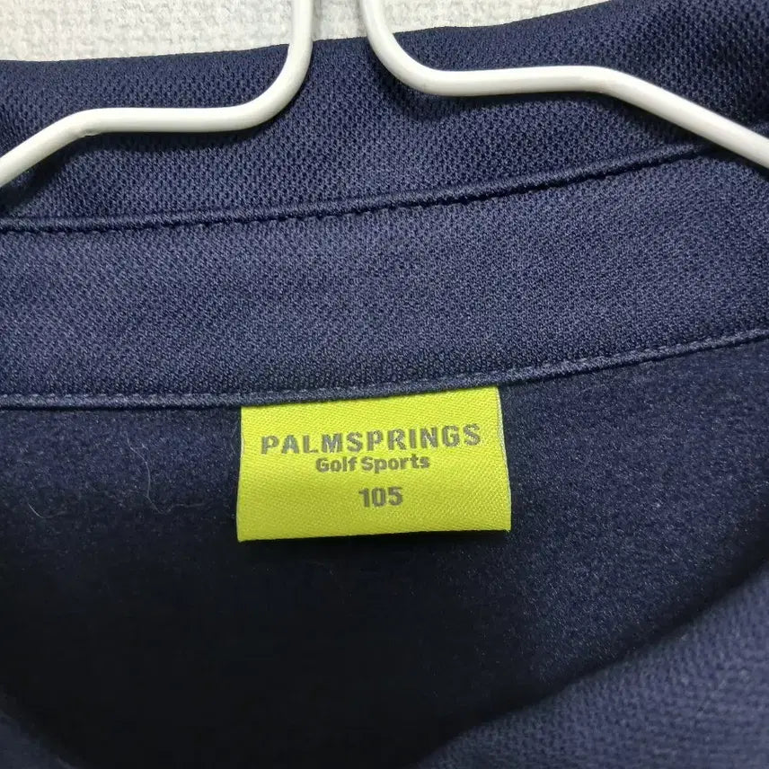 [BUNJANG] Palm Springs Navy Long Sleeve Polo Shirt / 팜스프링스 네이비 긴팔 폴로티셔츠