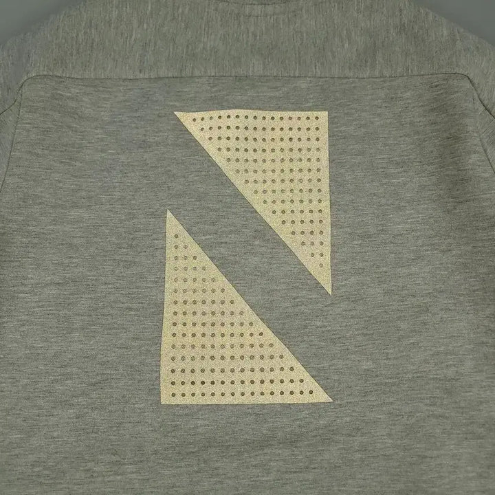 [BUNJANG] New Era Gray Black Raglan Sweatshirt / 뉴에라 그레이 블랙 배색 스펠아웃 로고 레글런 캥거루포켓 리플렉티브 기하