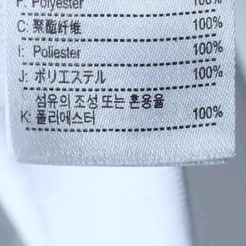 [SOLD OUT] (L-XL) 라코스테 반팔 카라 티셔츠 기능성 화이트 투톤-184EA