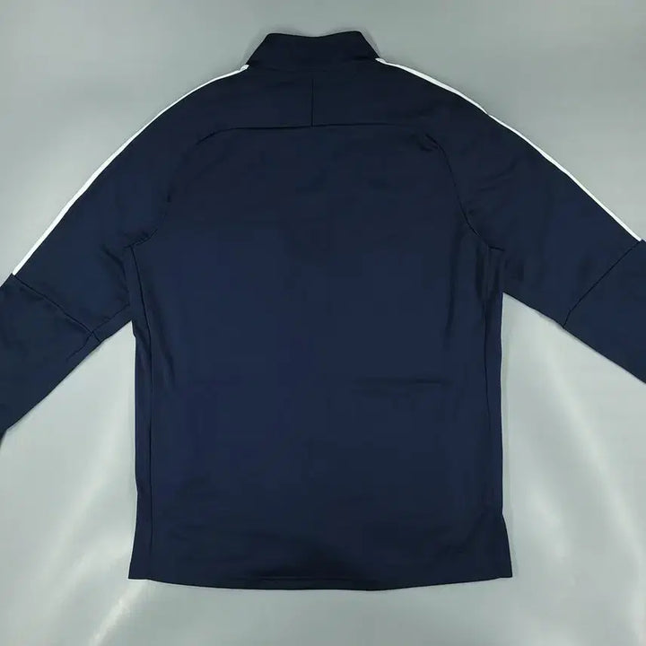 [BUNJANG] Nike Navy White Raglan Dry-Fit Track Top Jacket / 나이키 네이비 화이트 배색 스우시 로고 레글런 드라이핏 트랙탑 집업 져지