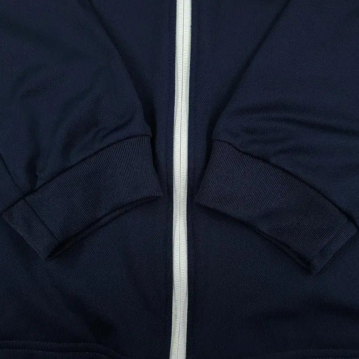 [BUNJANG] Nike Navy White Raglan Dry-Fit Track Top Jacket / 나이키 네이비 화이트 배색 스우시 로고 레글런 드라이핏 트랙탑 집업 져지