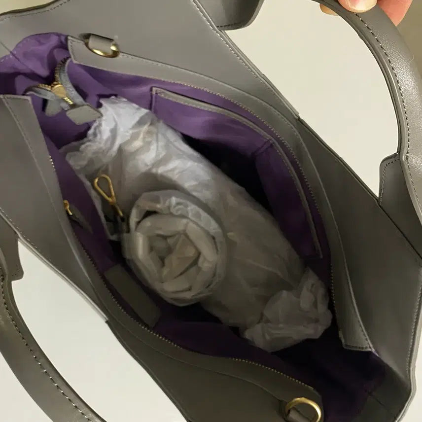 [BUNJANG] La Maison de YJ Tote Bag Gray / 라메종드지 토트백 가방 그레이