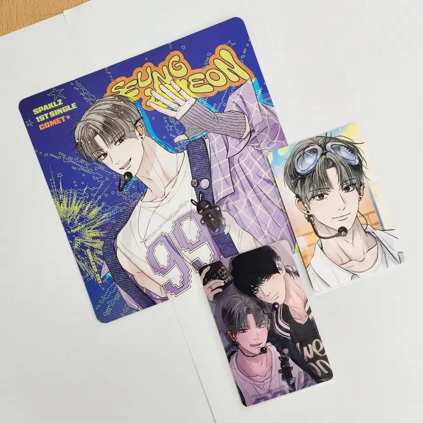 [SOLD OUT] 레진 2026 시그 시즌그리팅 스파클즈 언슬립 서채준 이승현 포카 달력