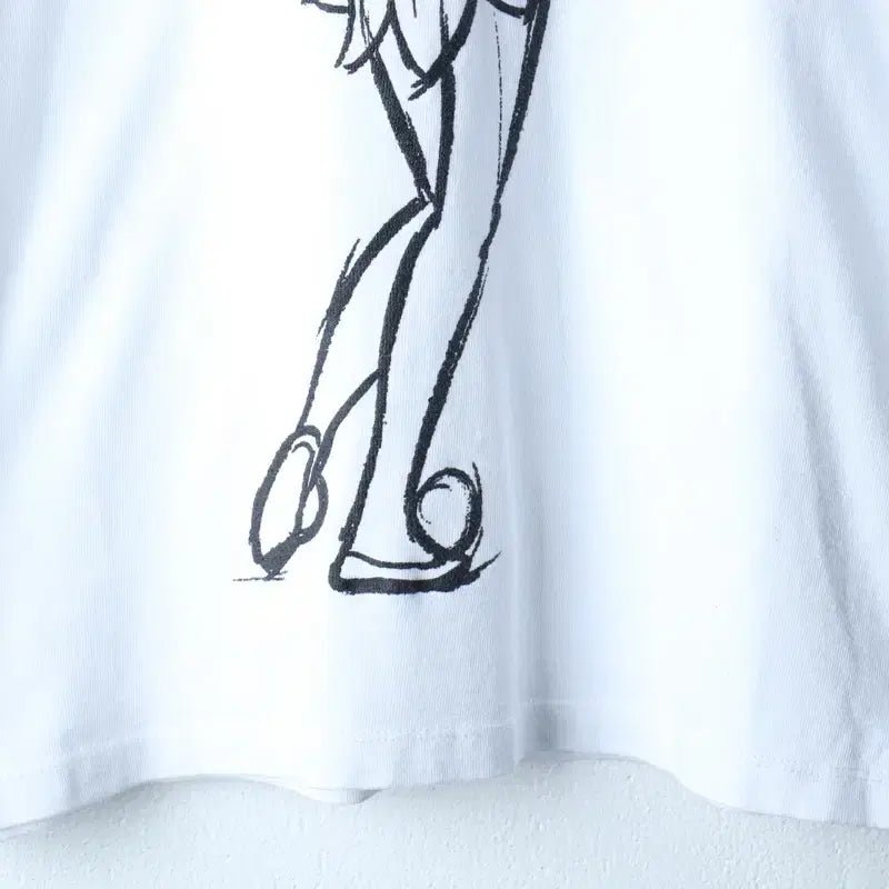 [BUNJANG] ZARA Tinkerbell Collaboration T-Shirt / W(S-L) 자라 반팔 티셔츠 디즈니 협업 팅커벨 한정판-184ED
