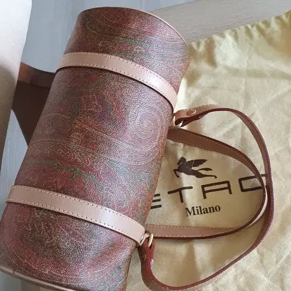 [SOLD OUT] 에트로 페이즐리 드럼통 백