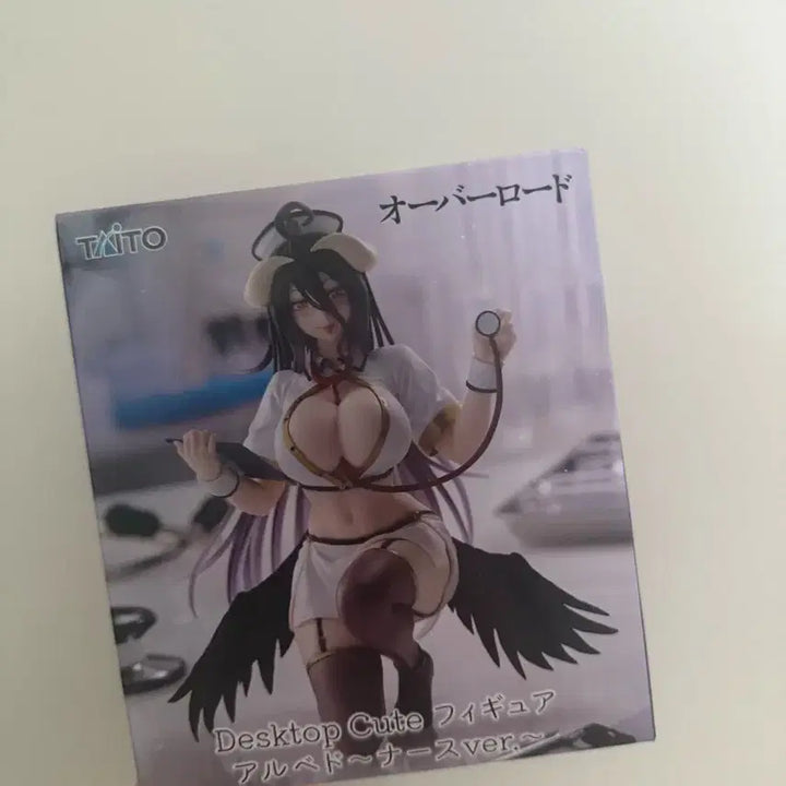 [BUNJANG] Taito Overlord Albedo Nurse Figure / (미개봉)타이토 데스크탑 큐트 오버로드 알베도 간호사 피규어