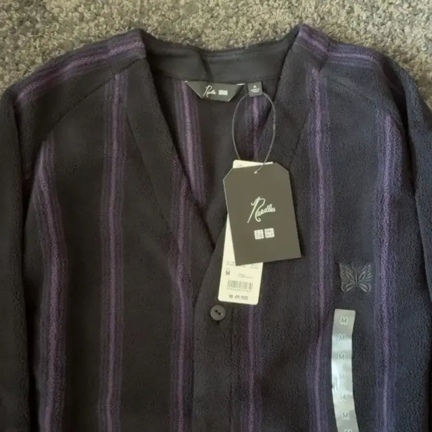 [BUNJANG] Needles Uniqlo Cardigan Set / 니들스 유니클로 가디건 셋업