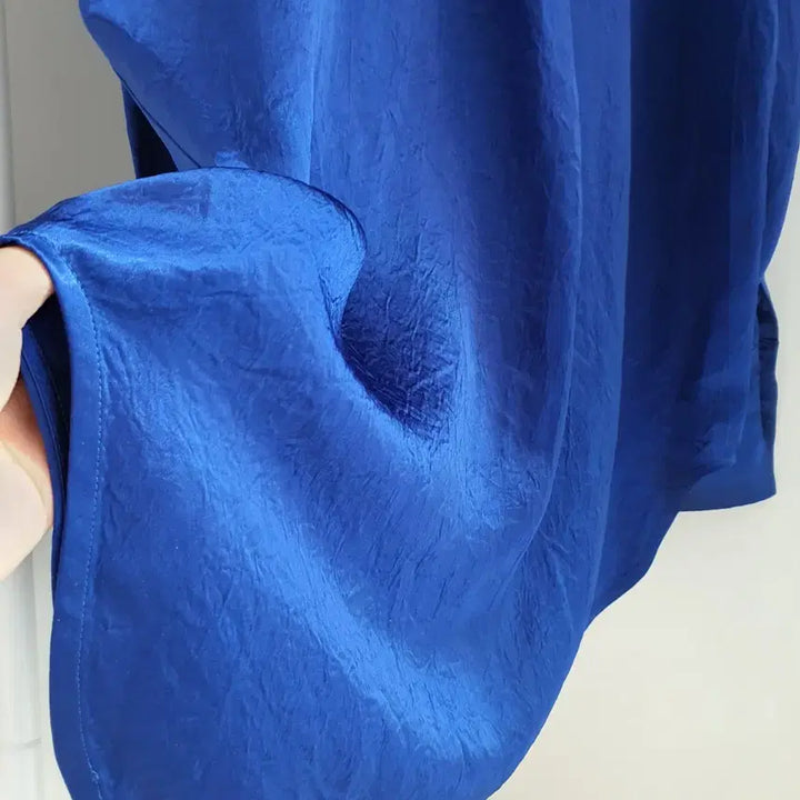[BUNJANG] COS Oversized Textured Satin Blouse / 코스cos 오버핏 텍스쳐드 새틴 블라우스