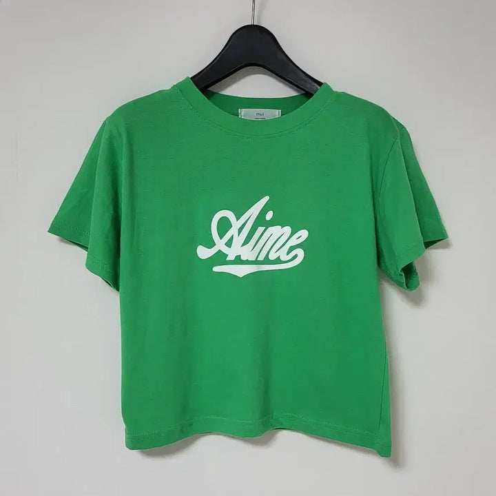 [BUNJANG] Green Crop T-Shirt - Size S / 그린 반팔 티셔츠 S